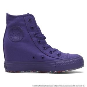 Coverse CT Platform Plus Wedge Hi 'Purple'